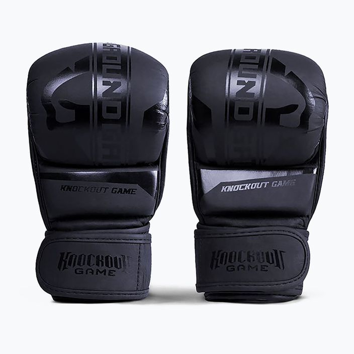 Ground Game MMA ръкавици за спаринг MMA Stripe Black 21MMASPARGLOSTRBL 6