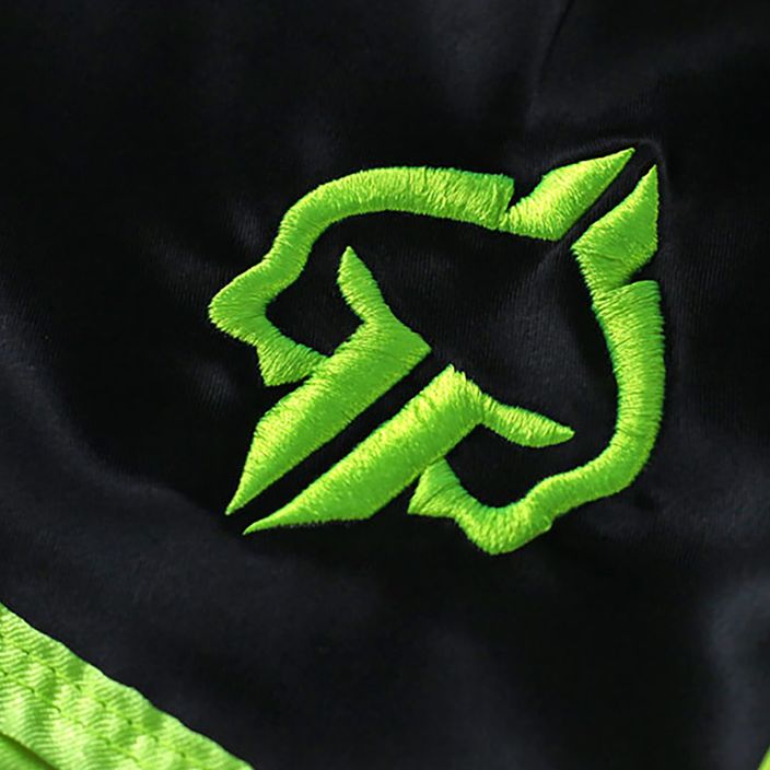 Мъжки шорти за тренировка Ground Game Muay Thai Neon black/green neon 7