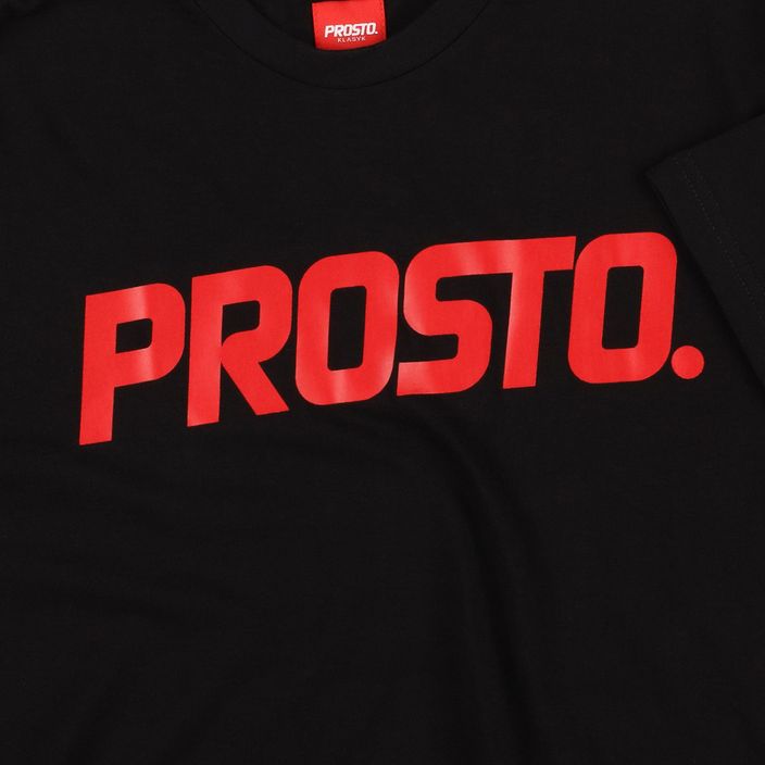 PROSTO Classic XXII мъжка тениска черна KL222MTEE1073 3