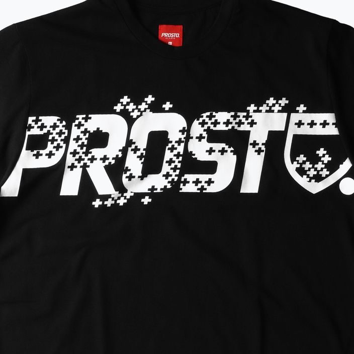PROSTO Plusrain мъжка тениска черна KL222MTEE1161 3