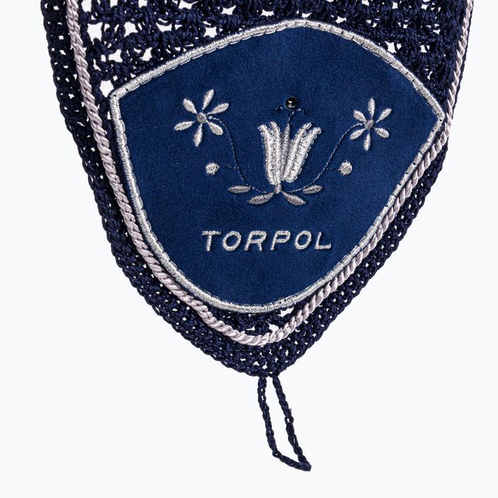 Ушанки за коне TORPOL Diamond морско синьо 3942-E-20-01-D 3
