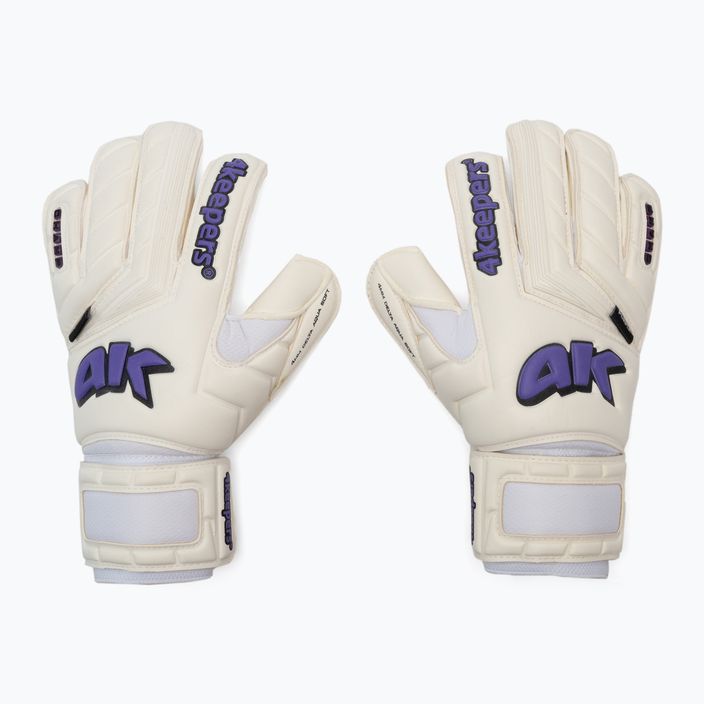 4Keepers Champ Purple V Rf бели и лилави вратарски ръкавици