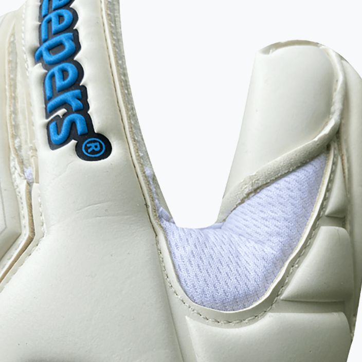 4Keepers Champ Aqua V Rf вратарски ръкавици в бяло и синьо 8