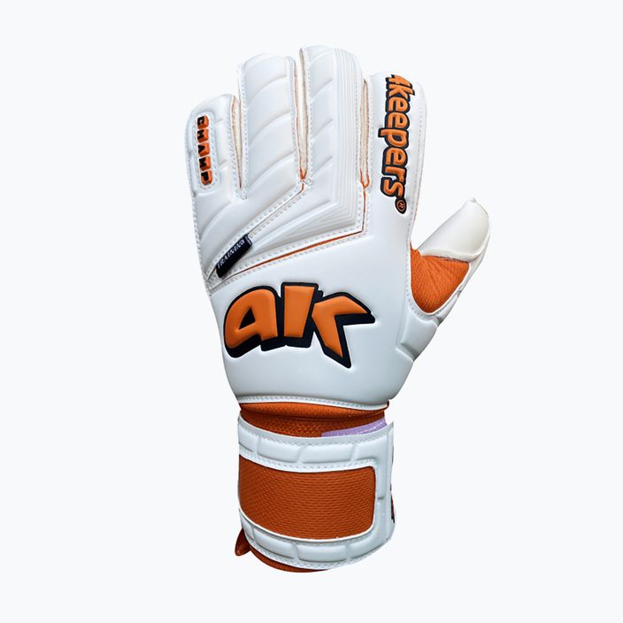 Детски вратарски ръкавици 4Keepers Champ Training V Rf бяло/оранжево 4