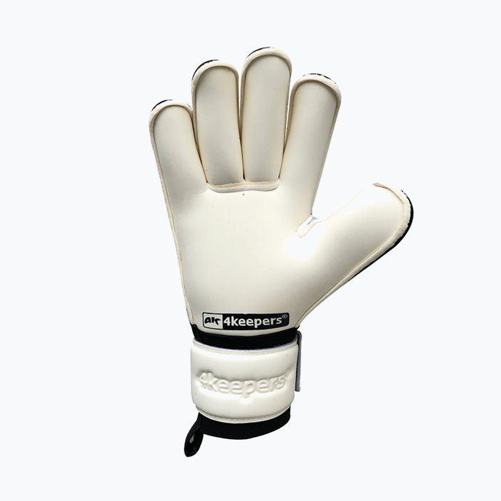Детски вратарски ръкавици 4Keepers Retro IV RF черно и бяло 4KRIVBRFJR 4