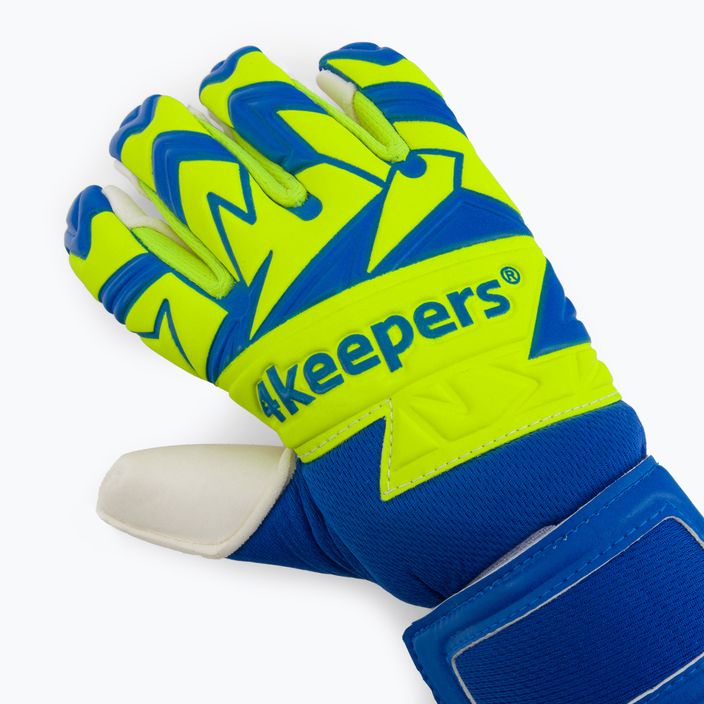 4Keepers Equip Breeze Nc синьо-зелени вратарски ръкавици EQUIPBRNC 3