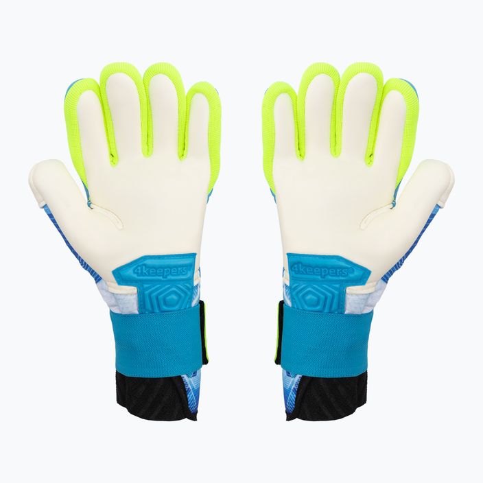 Детски вратарски ръкавици 4Keepers Neo Liga Nc Jr сини 2