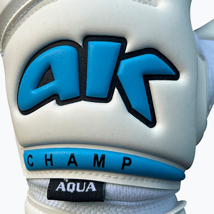 4Keepers Champ Aqua VI вратарска ръкавица бяла 9