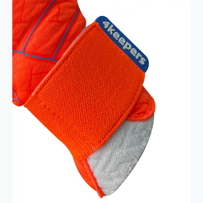 4keepers Soft Amber NC вратарски ръкавици оранжеви 6