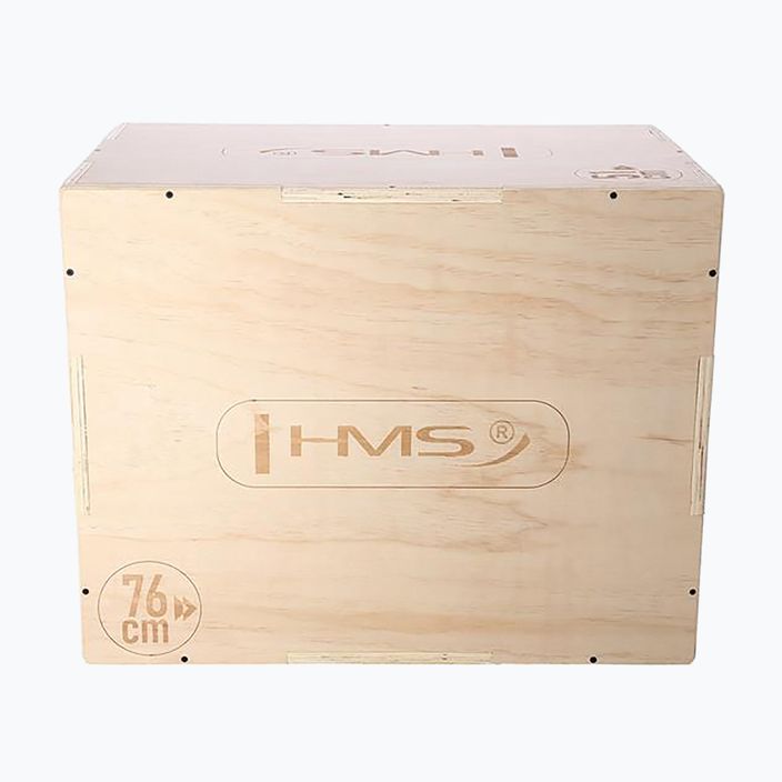 Дървена плиометрична кутия HMS DSC01 кафява 17-62-100 2
