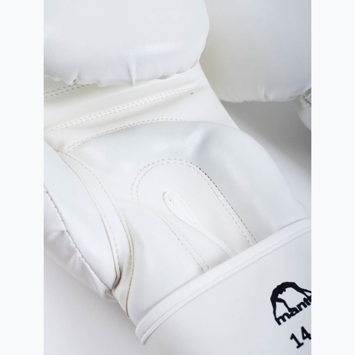 MANTO Impact бели боксови ръкавици 4
