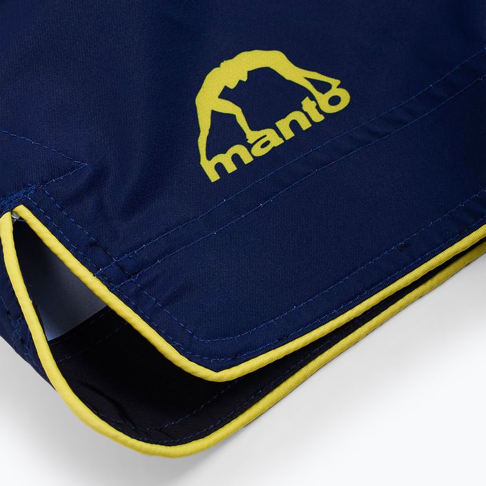 Мъжки къси панталони за тренировка MANTO Stripe 2.0 navy blue MNS002_NAV_2S 3