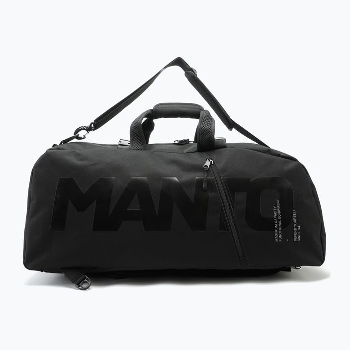 MANTO чанта за тренировки 2 в 1 Blackout черна MNB008_BLK 3