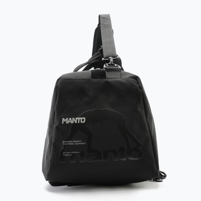 MANTO чанта за тренировки 2 в 1 Blackout черна MNB008_BLK 7