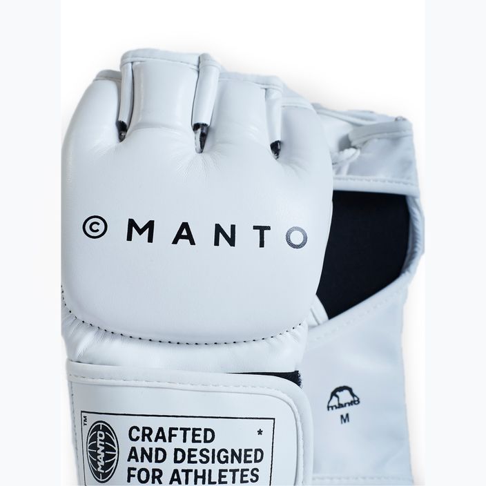 MANTO Impact MMA ръкавици бели 3