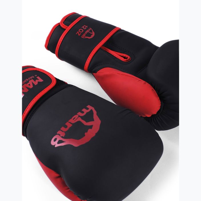 MANTO Основни черни боксови ръкавици 2