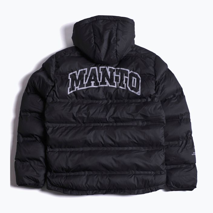 MANTO мъжко зимно яке Varsity черно 4