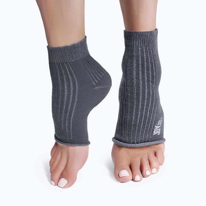 Дамски чорапи за йога JOYINME On/Off the mat чорапи тъмно сиви 800906 4