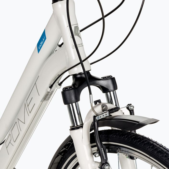 Дамски велосипед за трекинг Romet Gazela 1 white 2228457 5
