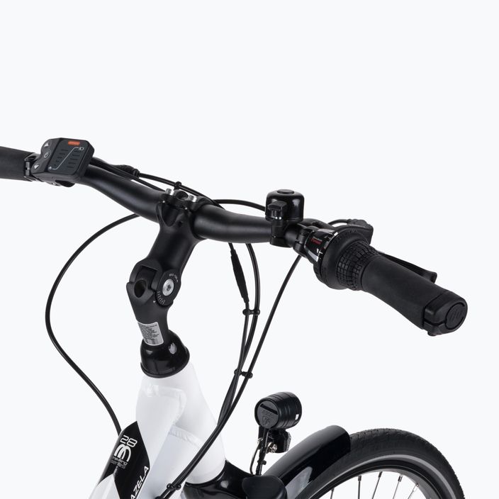 Дамски електрически велосипед Romet Gazela RM 1 бяло и черно R22B-ELE-28-20-P-672 5