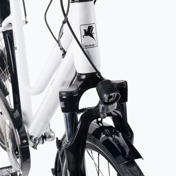 Дамски електрически велосипед Romet Gazela RM 1 бяло и черно R22B-ELE-28-20-P-672 7