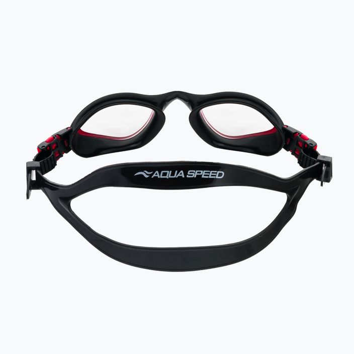 Очила за плуване AQUA-SPEED Flex червени/черни/светли 6663-31 5