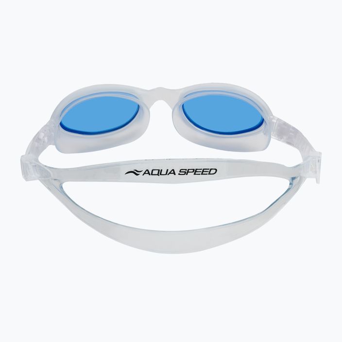 Очила за плуване AQUA-SPEED X-Pro бели/сини 6665-05 5