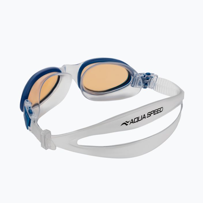 AQUA-SPEED X-Pro сини/оранжеви очила за плуване 6667-14 4