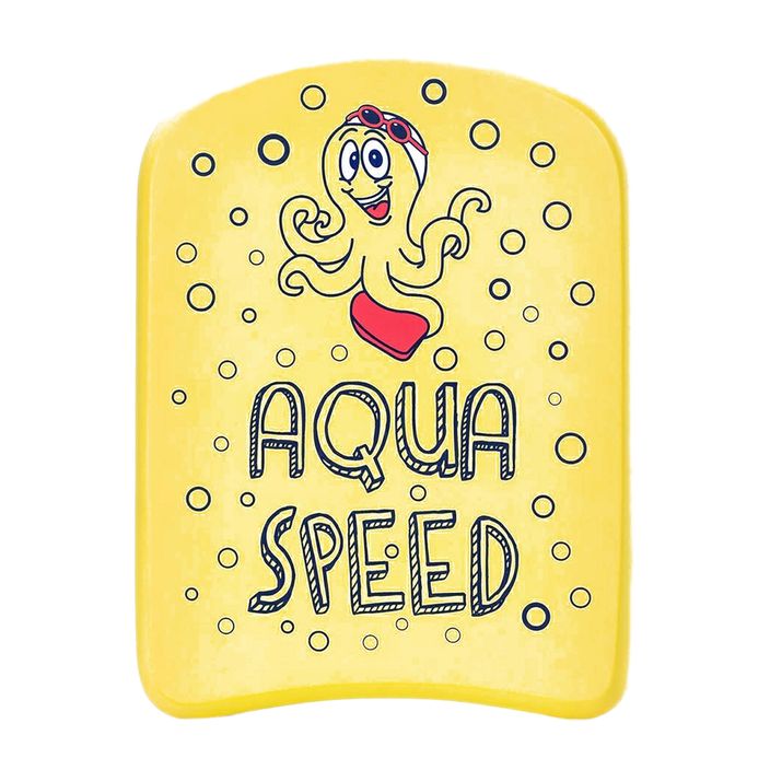 Детска дъска за плуване AQUA-SPEED Kiddie Octopus жълта 6897 2