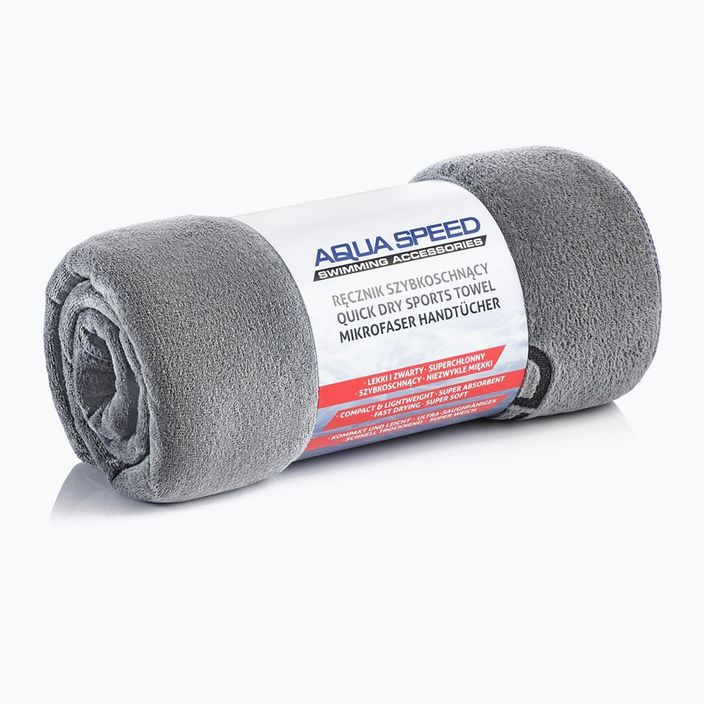 Кърпа за бързо сушене AQUA-SPEED Dry Soft сива 156 5