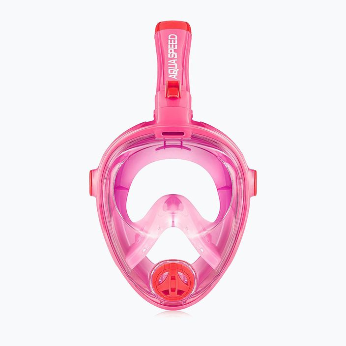 AQUA-SPEED Spectra 2.0 Детска маска за шнорхел с цяло лице, розова 7081 2
