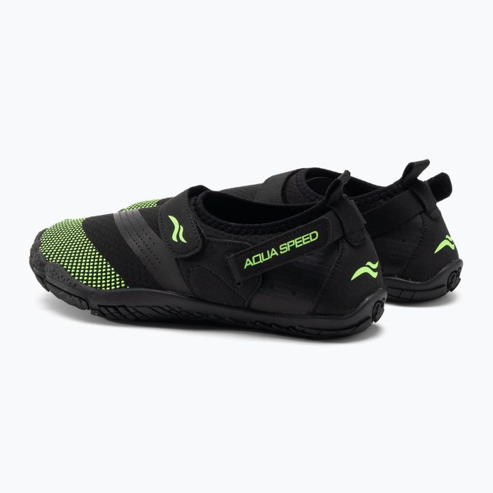 Аква обувки AQUA-SPEED Agama черен-зелен 638 3