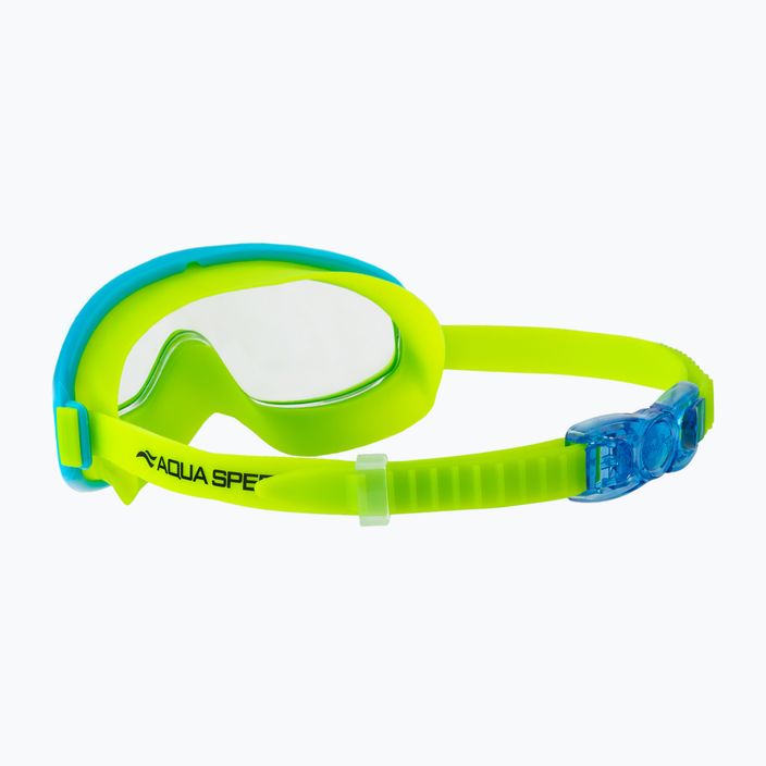 Детска маска за плуване AQUA-SPEED Tivano синьо/зелено 9250-30 4