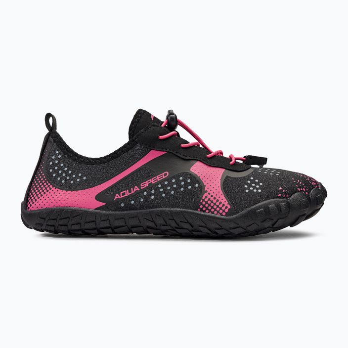 Дамски обувки за вода AQUA-SPEED Nautilus black-pink 637 2