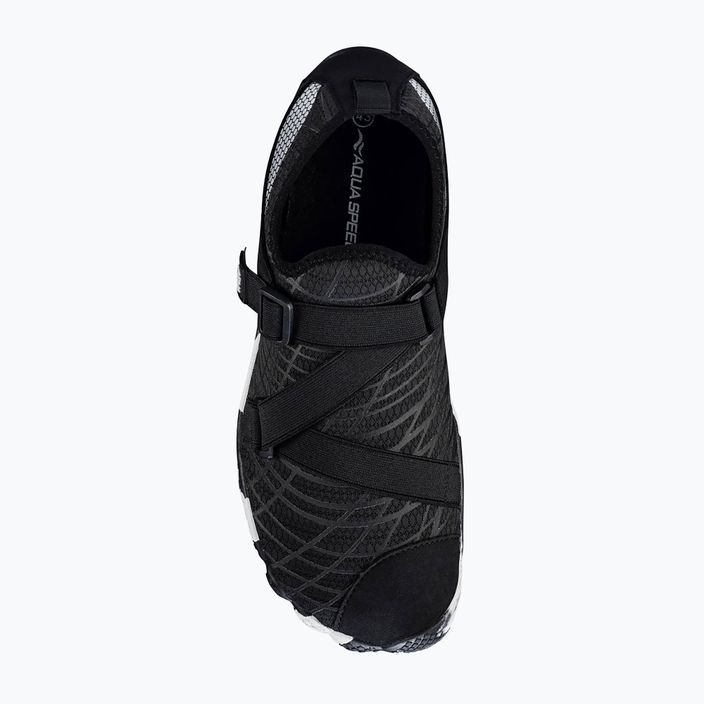 Водолазни обувки AQUA-SPEED Tortuga в черно и бяло 635 13