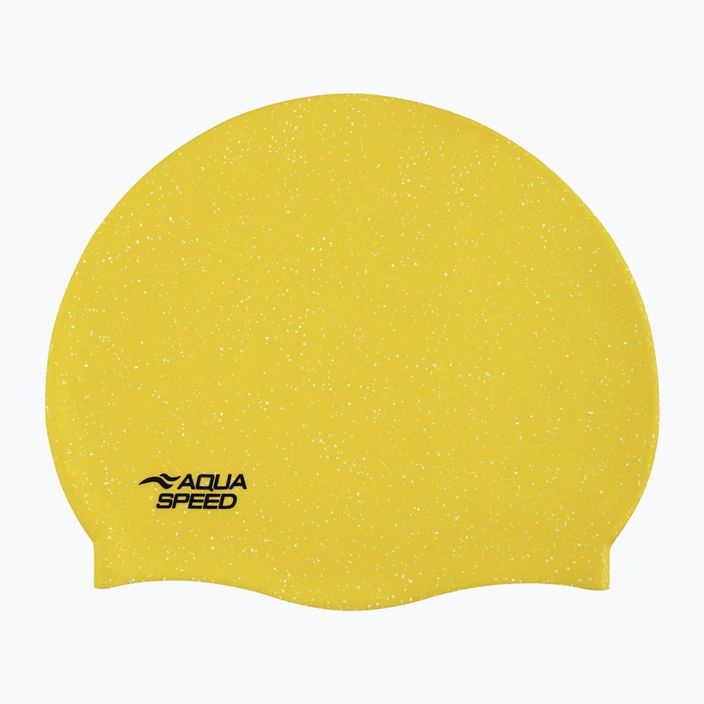 Шапка за плуване AQUA-SPEED Reco жълта