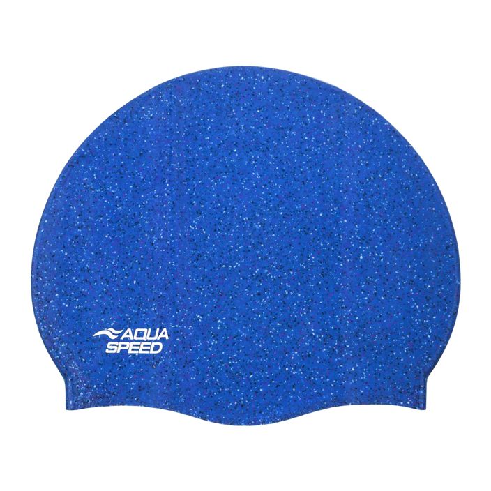 AQUA-SPEED Синя шапка за плуване Reco 2