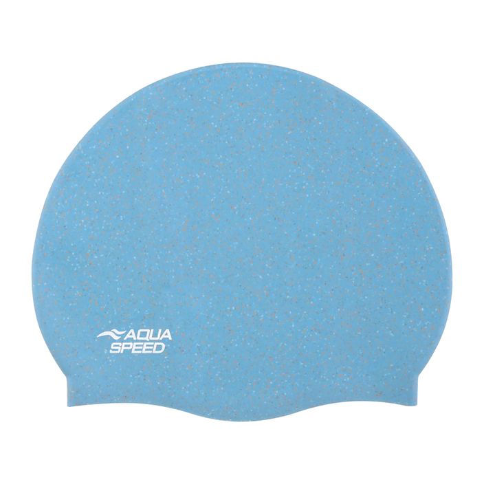 AQUA-SPEED Шапка за плуване Reco светлосиня 2