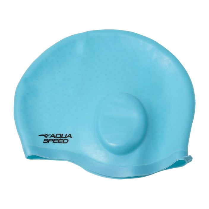 AQUA-SPEED Шапка за уши Comfort Шапка за плуване Светлосиня 2
