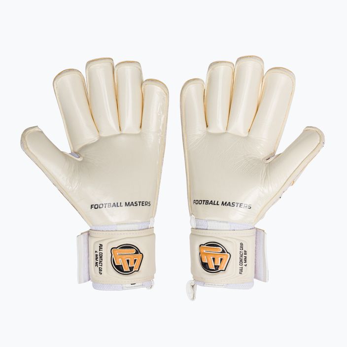 Football Masters Full Contact RF вратарски ръкавици v4.0 white 1235 2