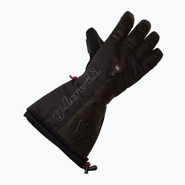 Glovia GS9 отопляеми ски ръкавици черни 2