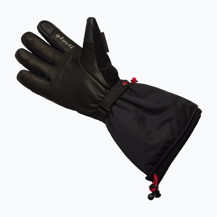 Glovia GS9 отопляеми ски ръкавици черни 3