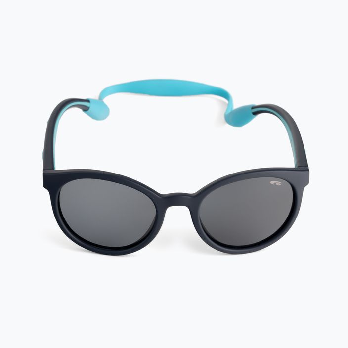 Детски слънчеви очила GOG Margo в черно и синьо E969-1P 2