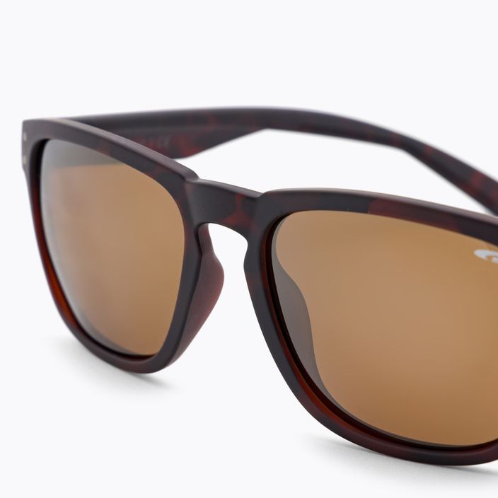 Слънчеви очила GOG Hobson Fashion матовокафяви E392-2P 5