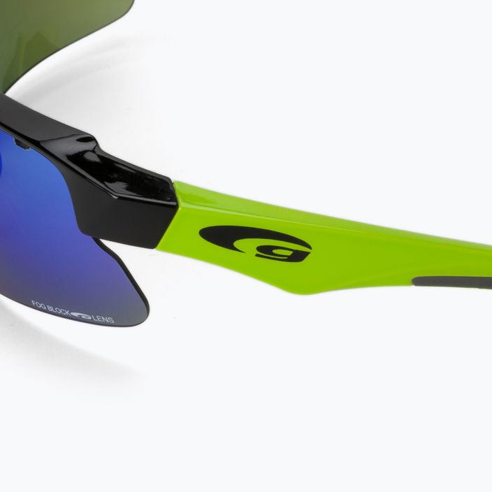 Очила за колоездене GOG Faun зелени T579-2 5