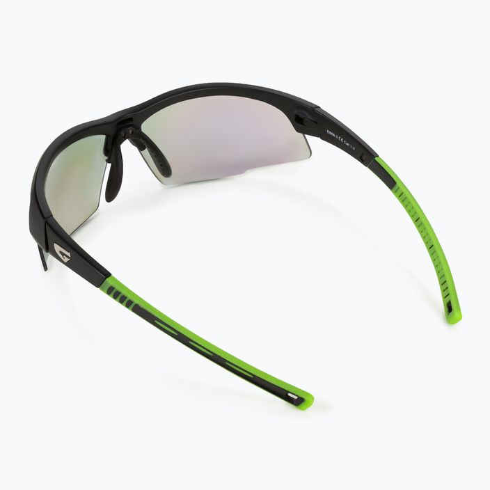Очила за колоездене GOG Falcon C черни/зелени E668-3 2