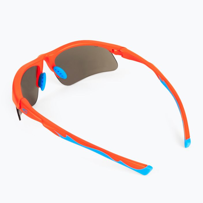 Детски очила за колоездене GOG Balami matt neon orange / blue / blue mirror E993-3 2