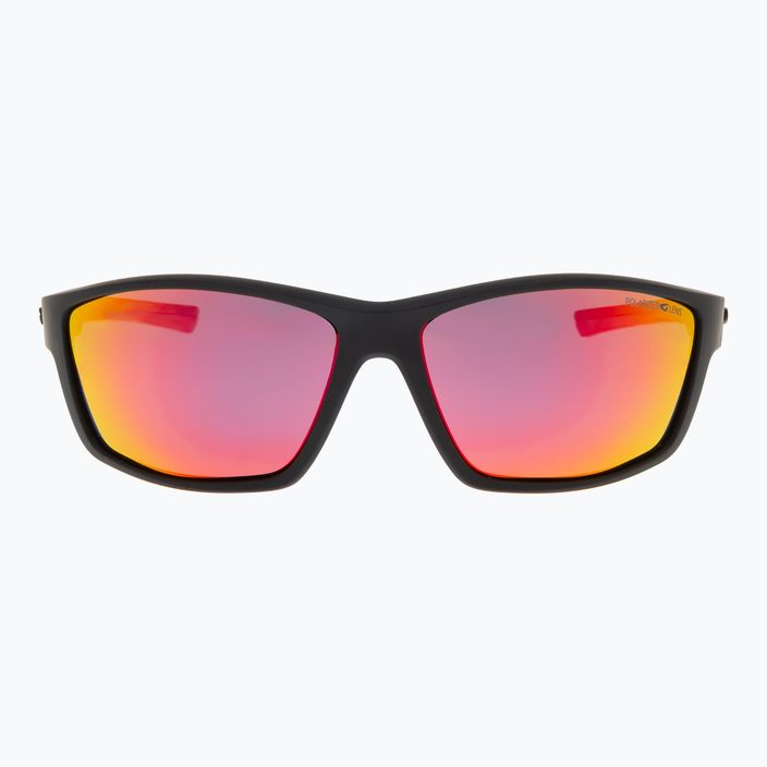 Слънчеви очила GOG Spire матово черно/червено/полихроматично червено 2