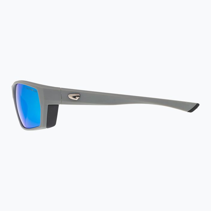 Слънчеви очила GOG Bora матово сиво/полихроматично бяло-синьо 4