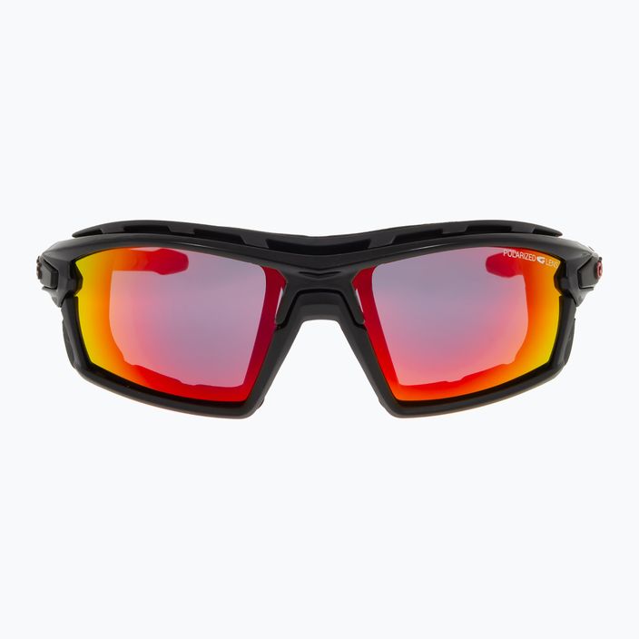 Слънчеви очила GOG Glaze черно/червено/полихроматично червено 2